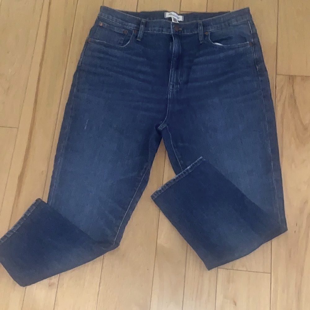 Madewell “The High-Rise Slim Crop Boyjean in
Barksdale Wash”! - Picture 7 of 12